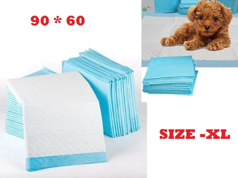 CLEARANCE Puppy Training Pads Dog/Pet Training Pad Size XL - (90X60CM , 20pcs)