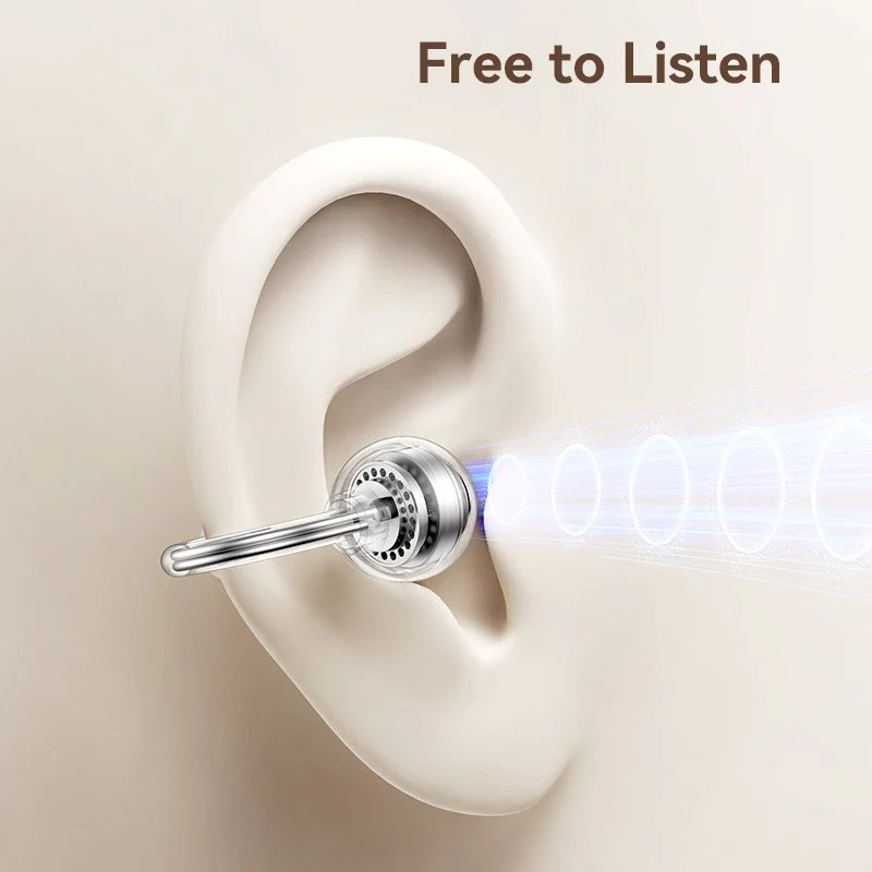 Clip-On TWS Earbuds Non-In-Ear Sport Earphones - Image 4