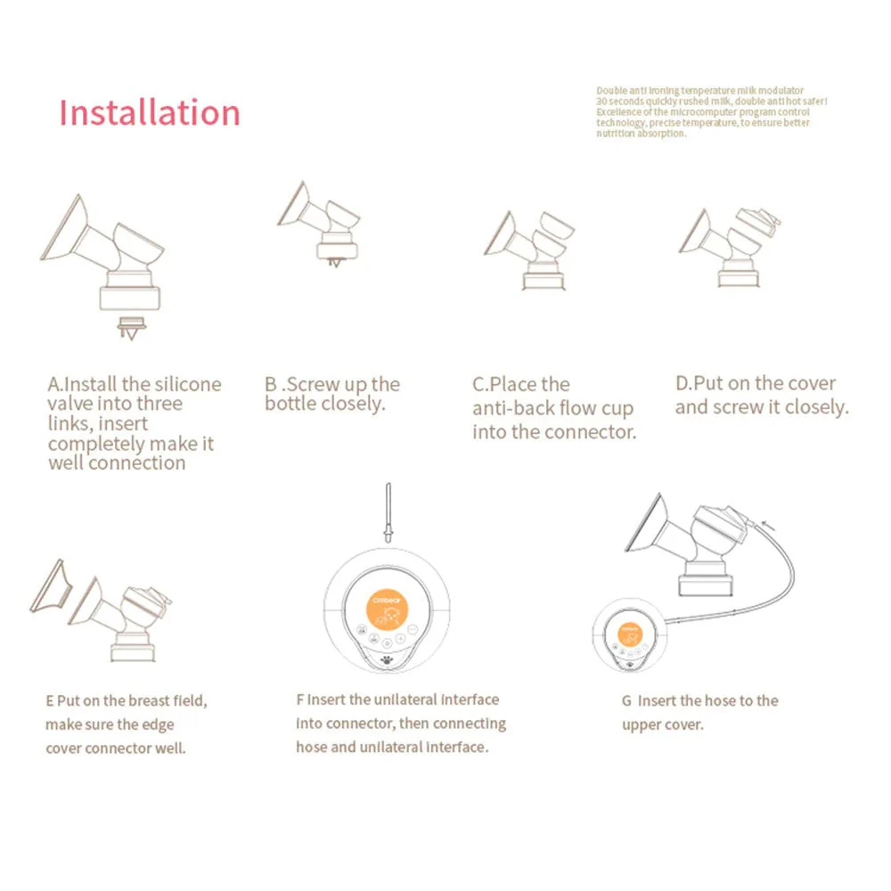 Breast Pump Intelligent Electric Breast Pump - Image 11