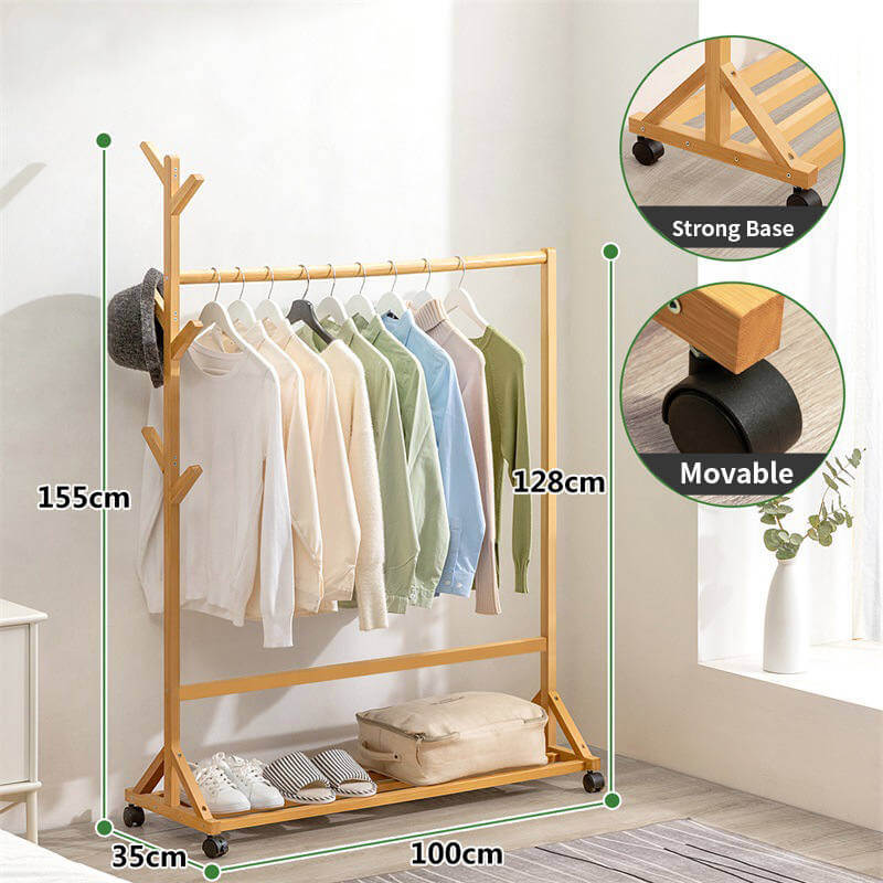 Coat Rack Clothes Rack Stand - Image 4