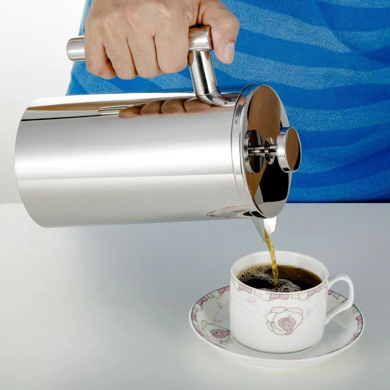 Coffee Plunger Stainless Steel French Coffee Press - Image 4