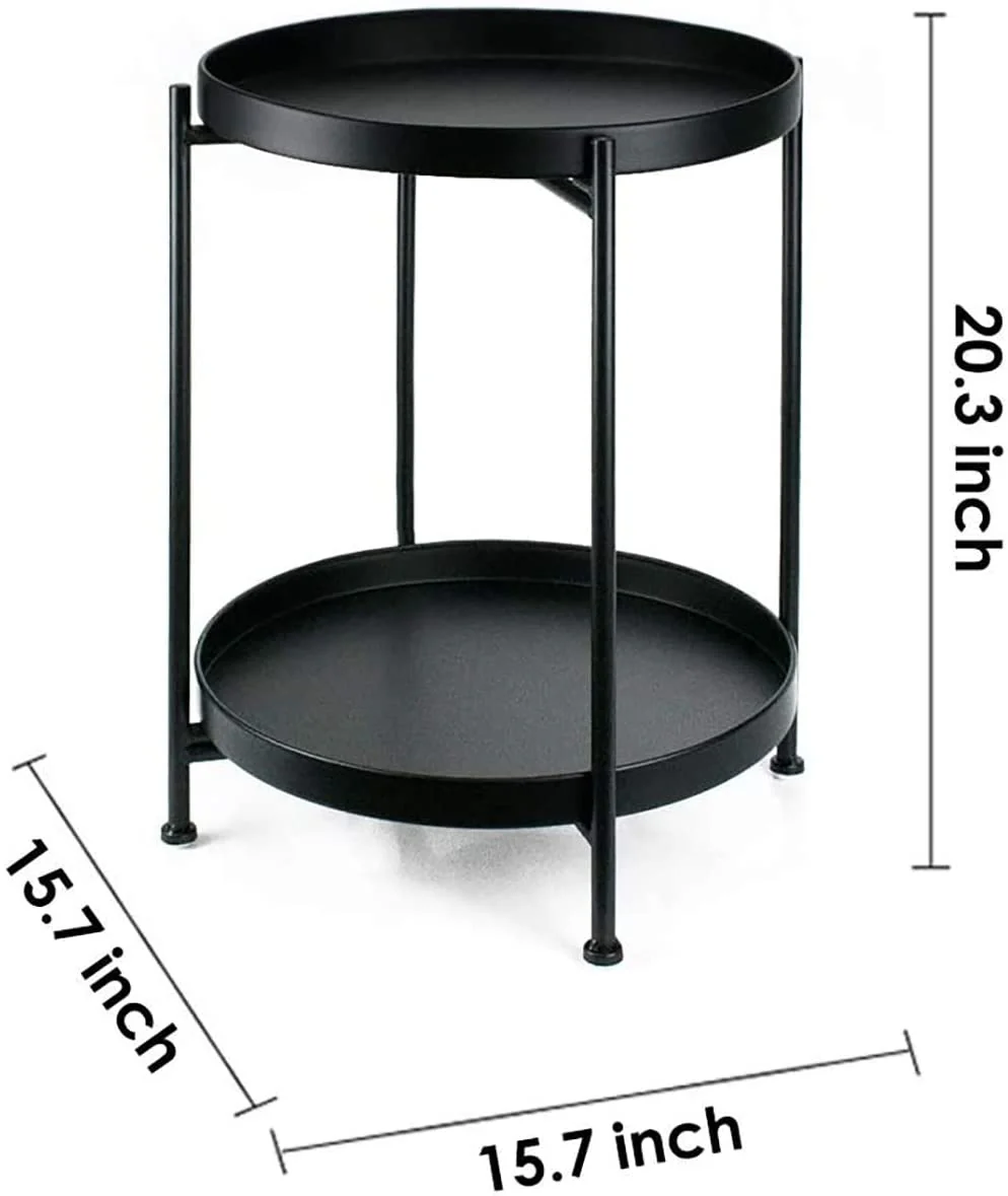 Coffee table,Iron Side Table - Image 11