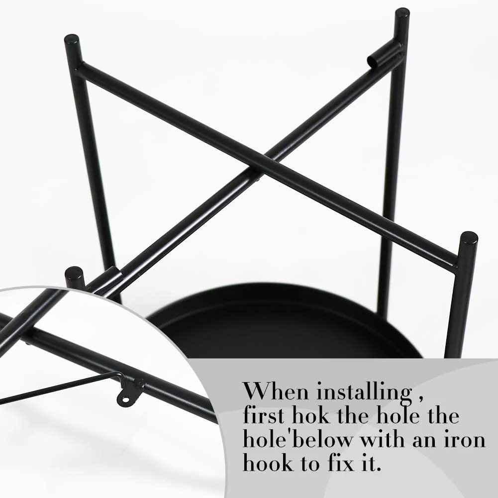 Coffee table,Iron Side Table - Image 8