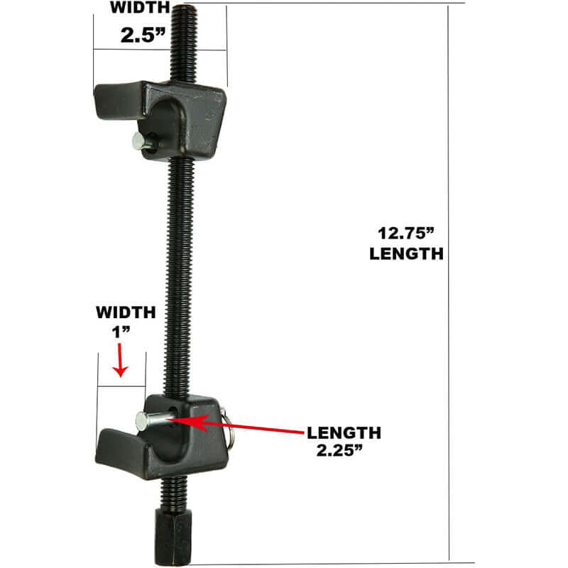 Coil Spring Compressor Car Garage Tool Kit - Image 3