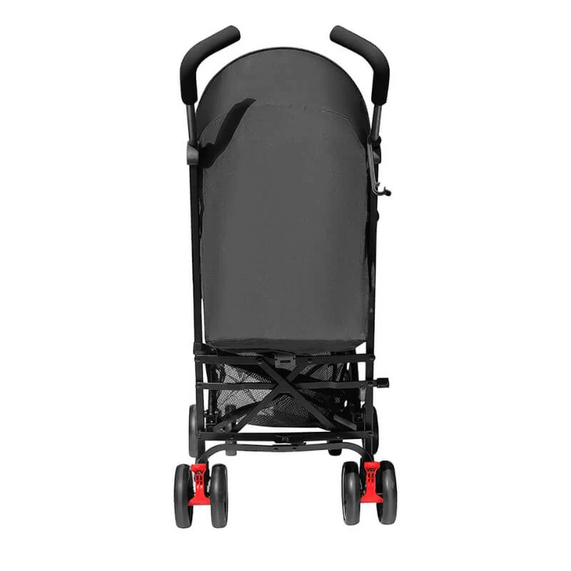 Comfortable & Portable Baby Umbrella Stroller with a Rain Cover-Black - Image 5