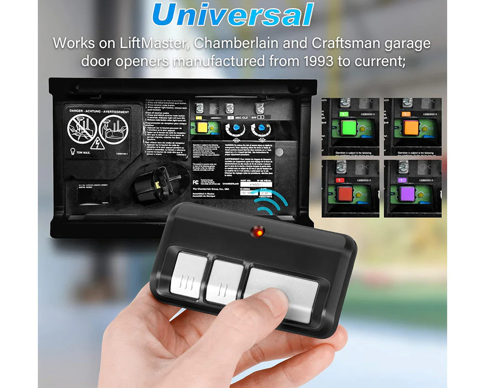 Compatible Lift Master Craftsman Garage Door Opener Remote - Image 4