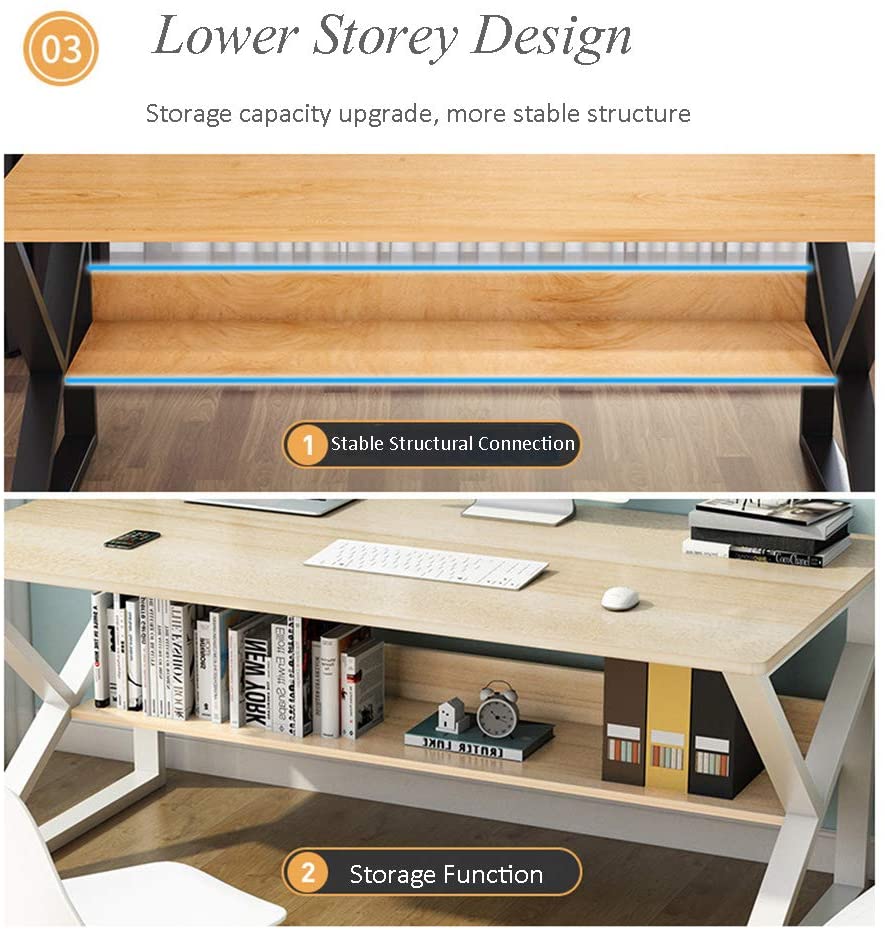 Computer Desk for home office Study Desk - Image 2
