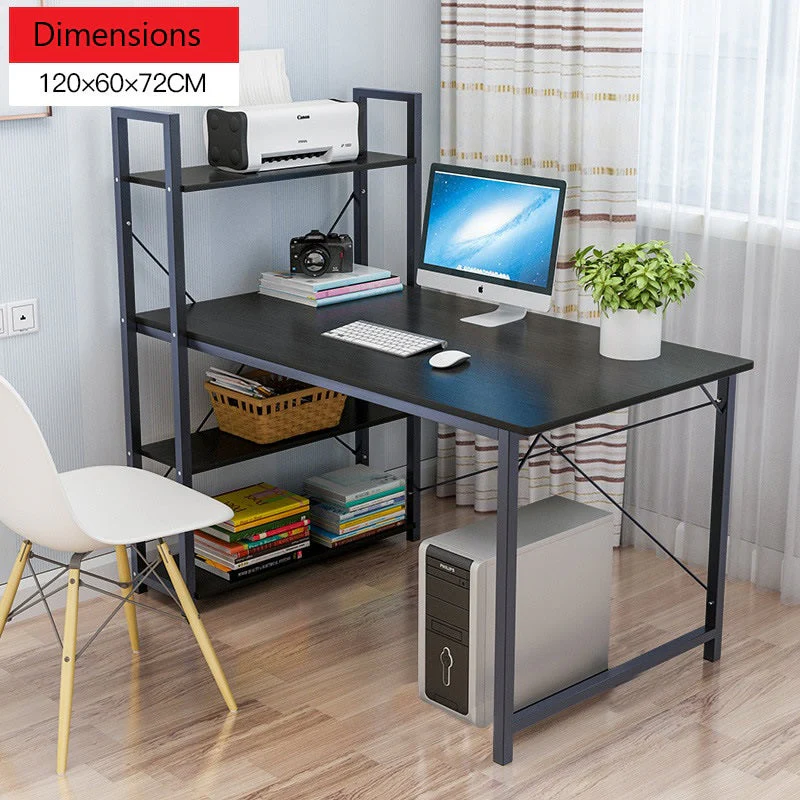 Computer Desk Table with Shelf - Image 4