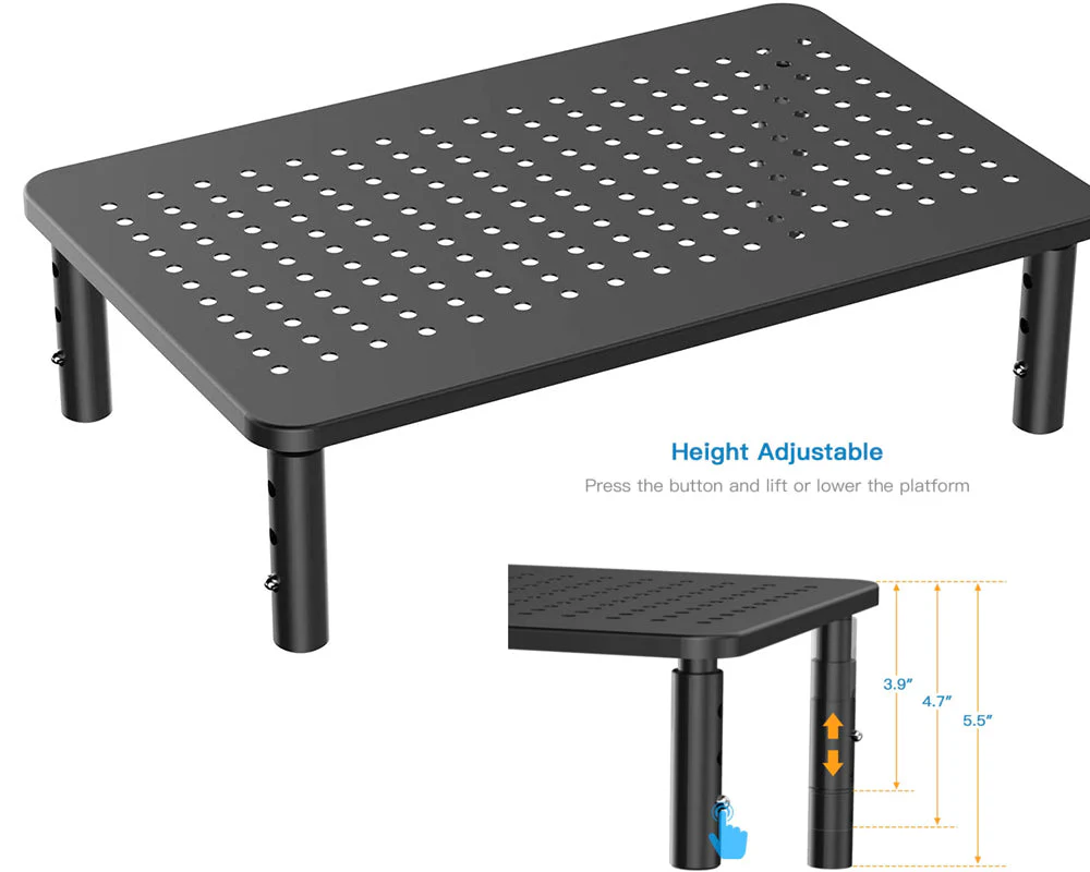 Computer Monitor Screen Stand Riser Table - Image 4