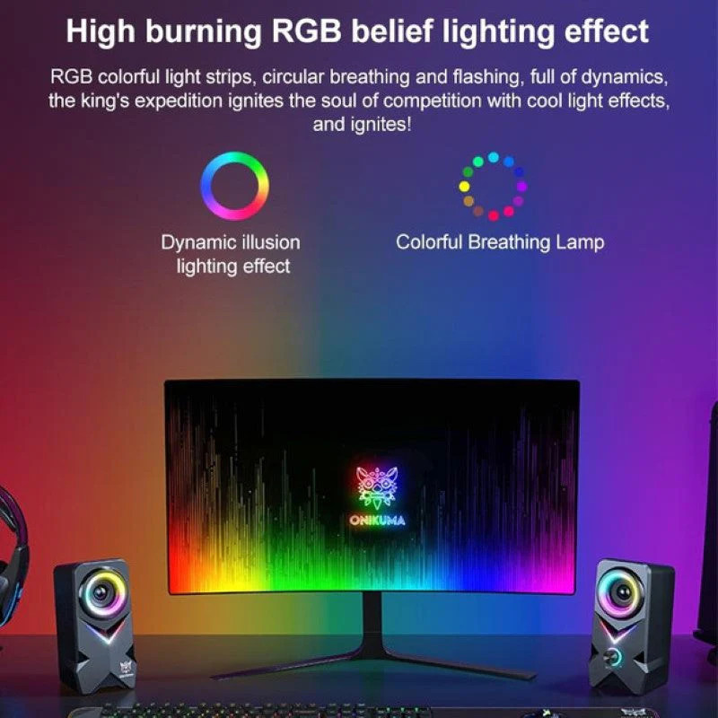 Computer Wireless Speaker Bluetooth Speaker Desktop - Image 2