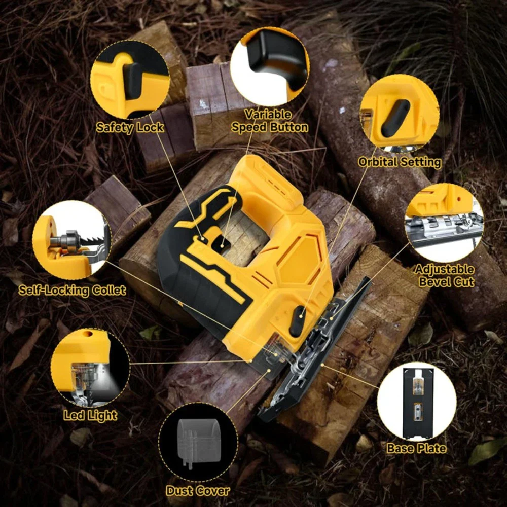 Cordless Electric Jigsaw with Battery - Image 6