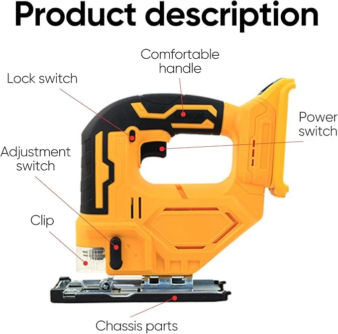 Cordless Electric Jigsaw with Battery - Image 9