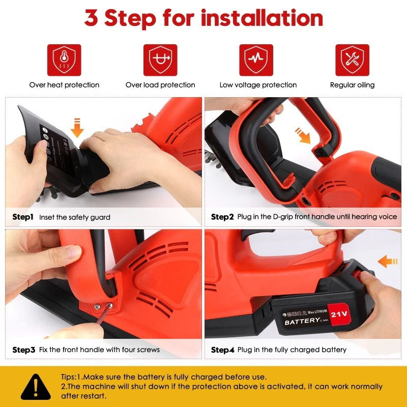 Cordless Hedge Trimmer - Image 9