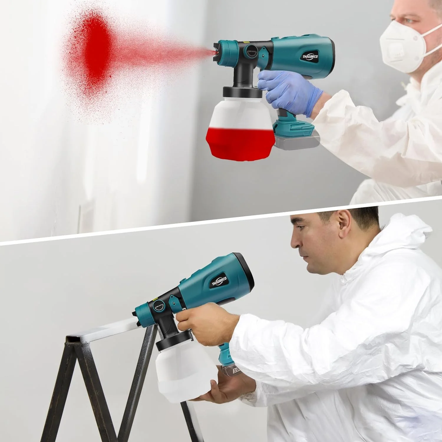 Cordless High Pressure Spray Gun Paint Sprayer - Image 6