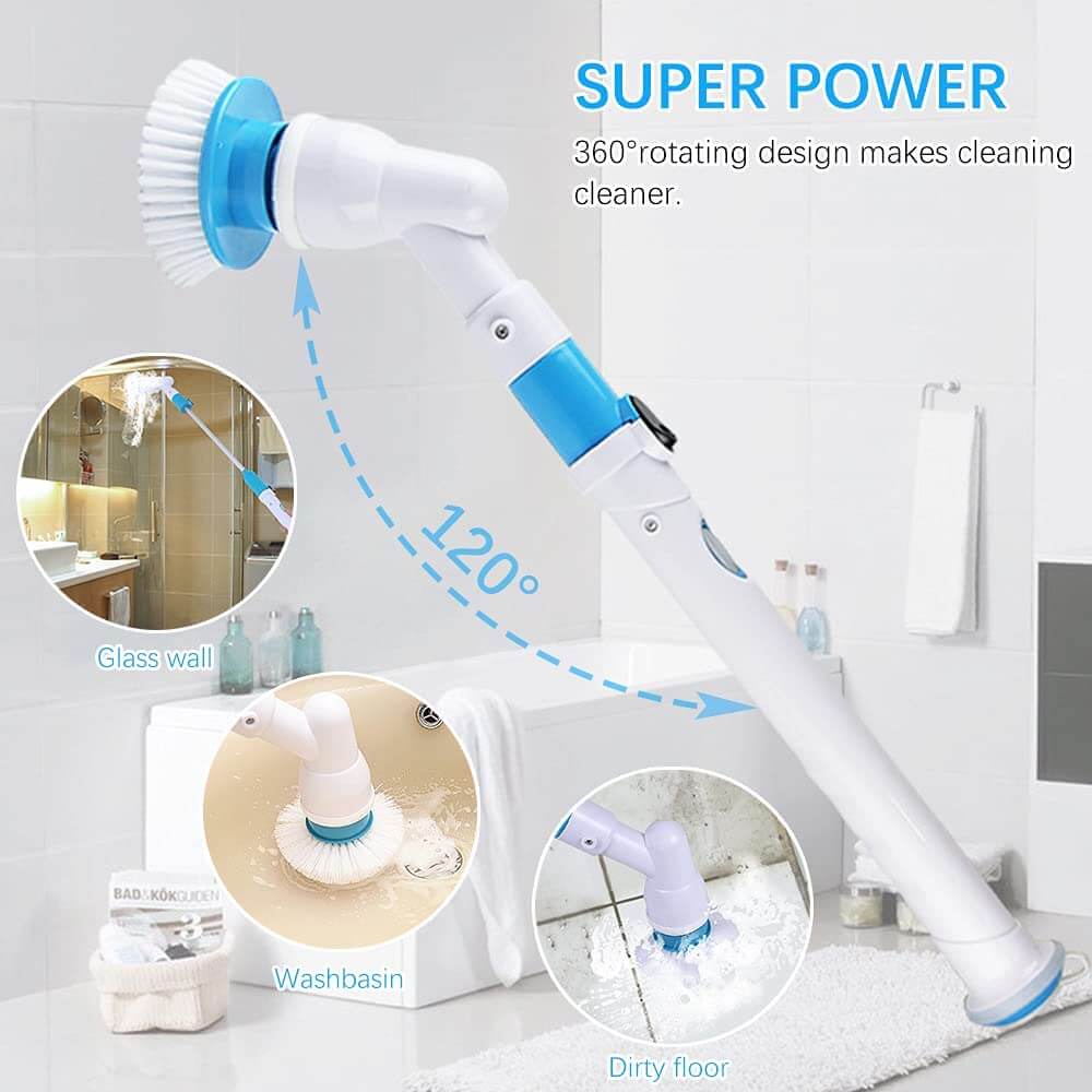 Cordless Scrubber Electric Cleaning Brush - Image 4