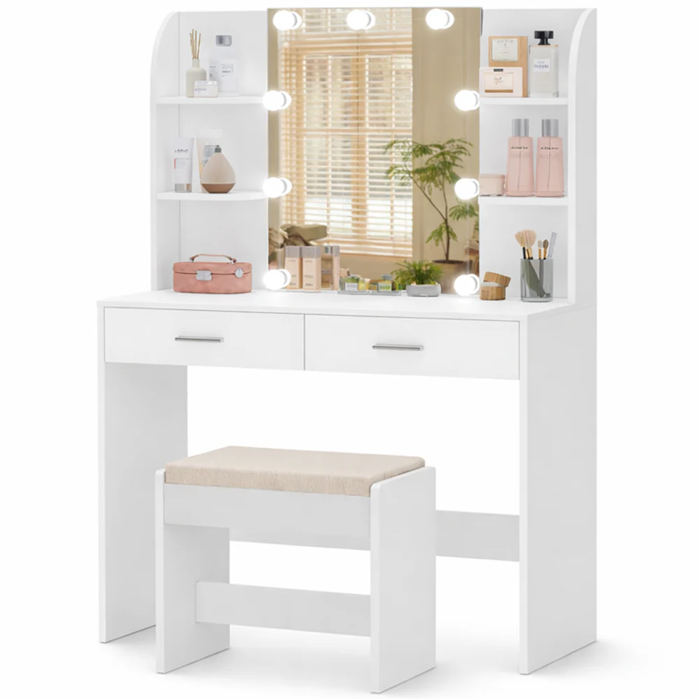 Dressing Table With Mirror
