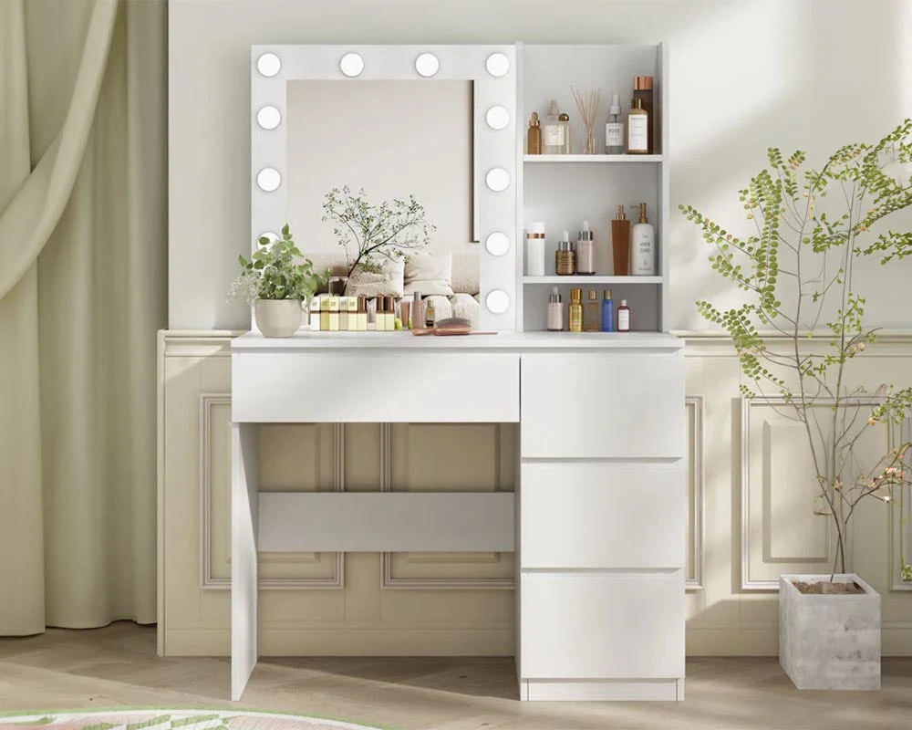 Dressing Table With Mirror - Image 6