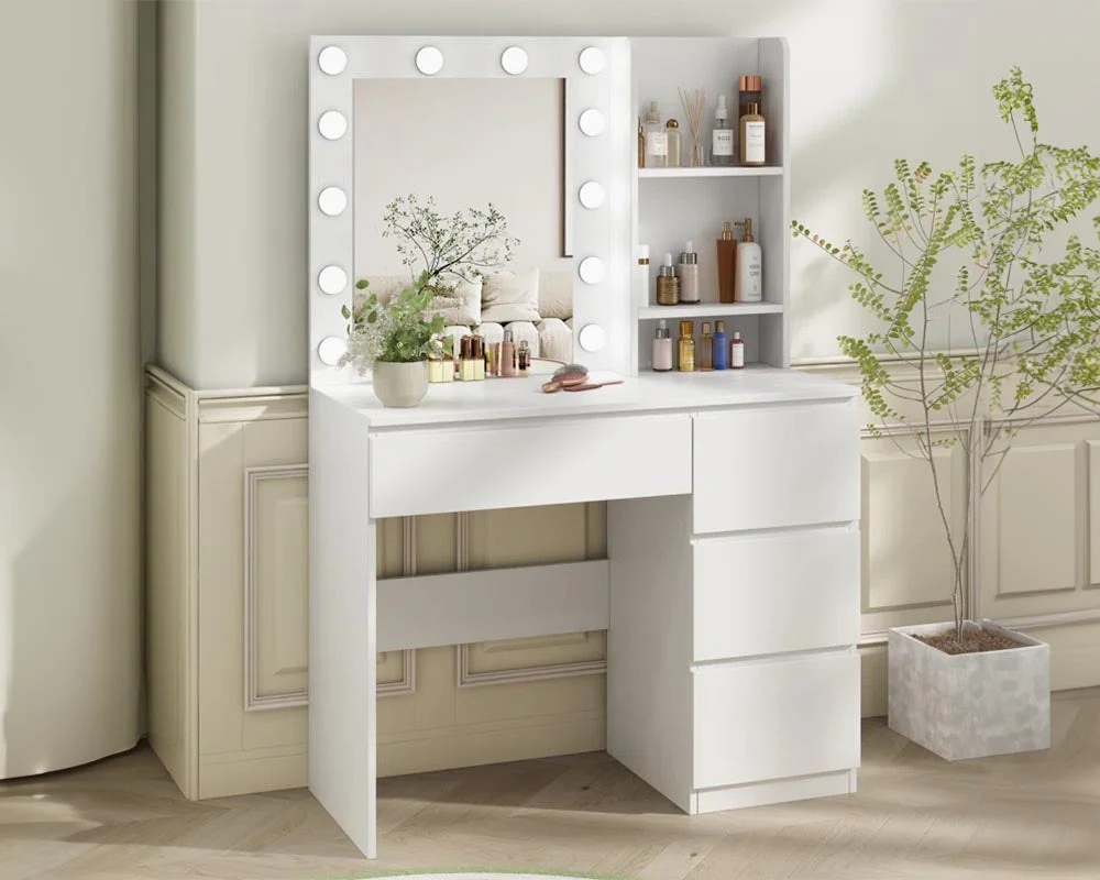 Dressing Table With Mirror - Image 8