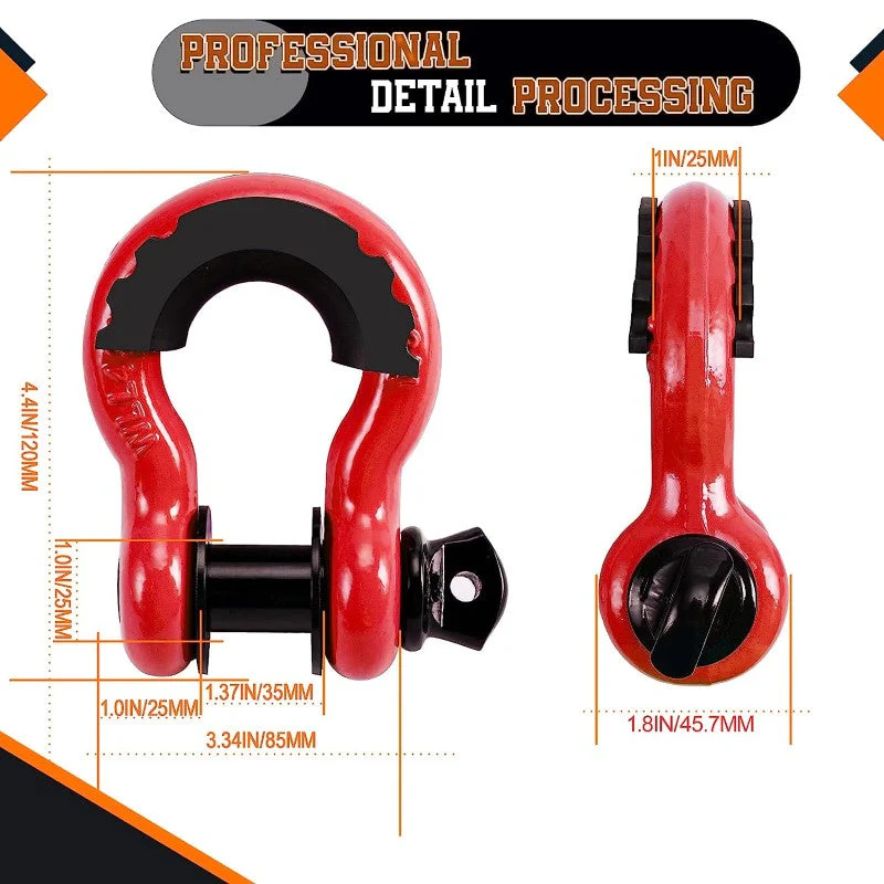D Ring Shackle for Off-Road Vehicle Recovery - Image 2