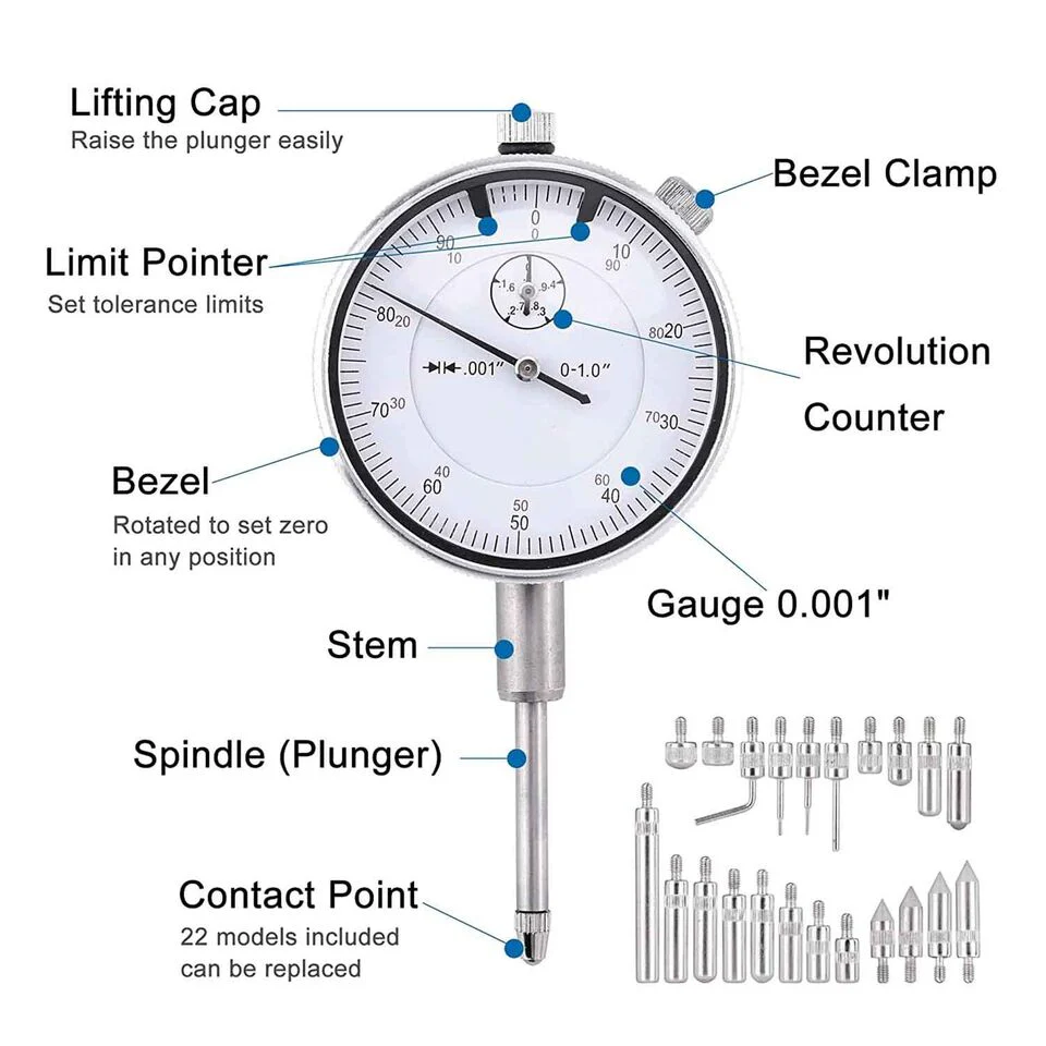 Dial Indicator Gauge with Magnetic Base - Image 6