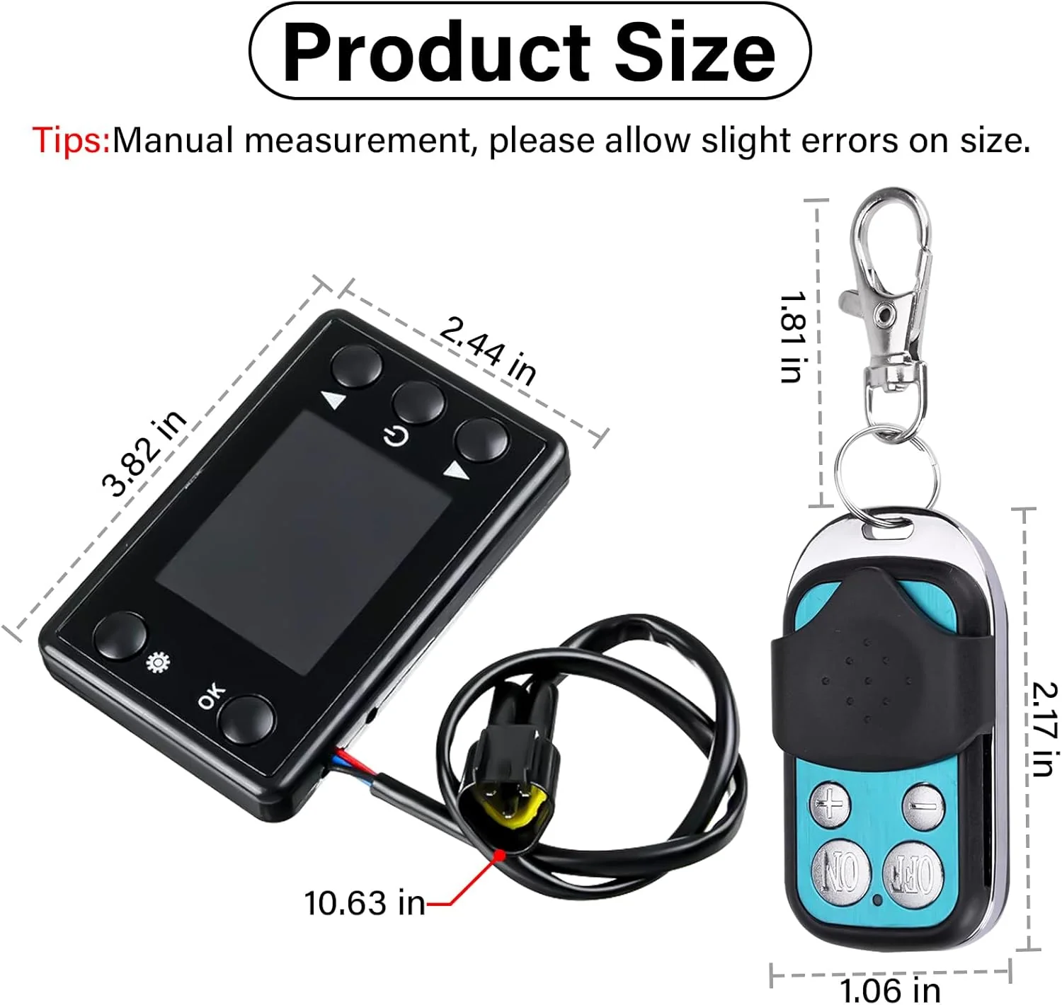 Diesel Air Heater Monitor LCD Switch - Image 4