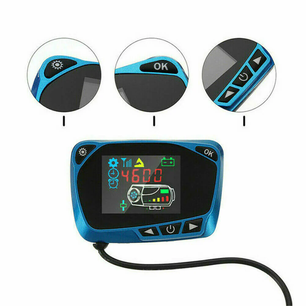 Diesel Air Heater Remote Control and LCD Display 12V/24V - Image 4