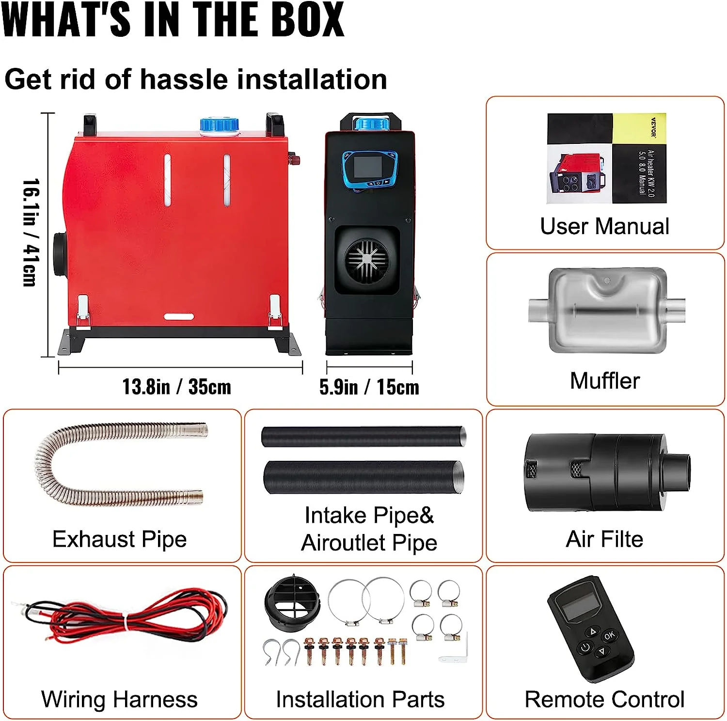Diesel Air Heater With Controller - Image 9