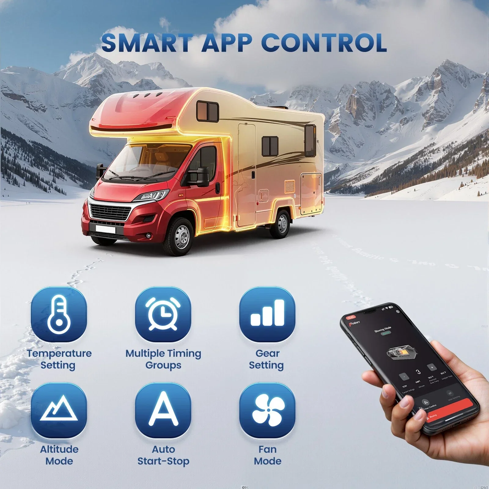 Diesel Air heating Bluetooth App Smart - Image 8