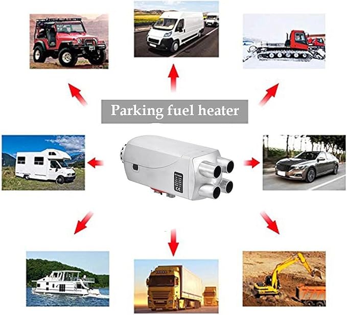 Diesel Air heating system With Controller - Image 2