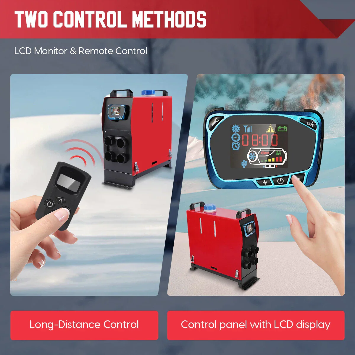 Diesel Air heating system With Controller - Image 5