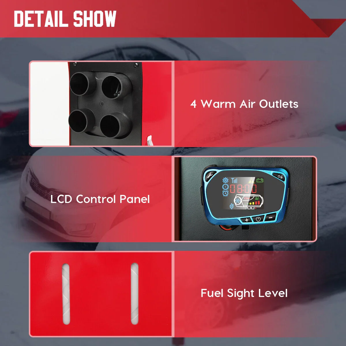 Diesel Air heating system With Controller - Image 8