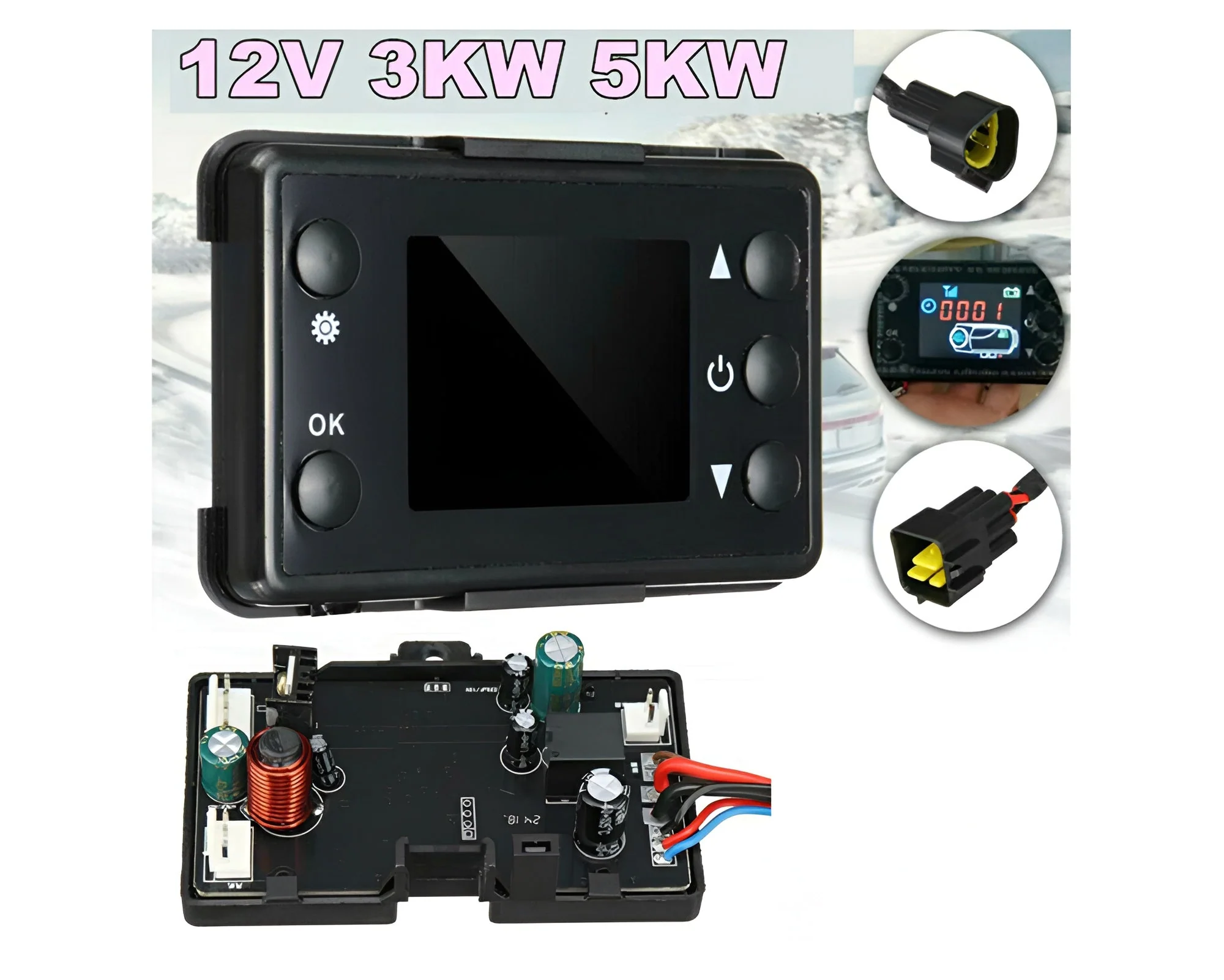 Diesels Air Heater Monitor Switch - Image 4