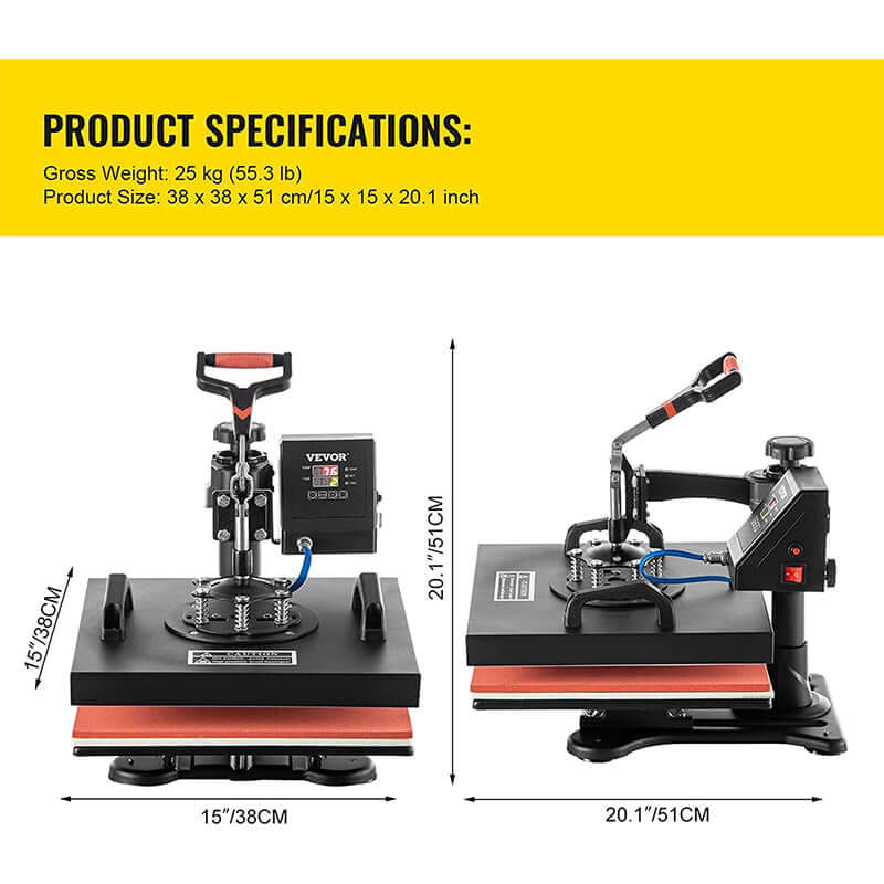 Heat Press Machine Transfer T-Shirt Printer - Image 7