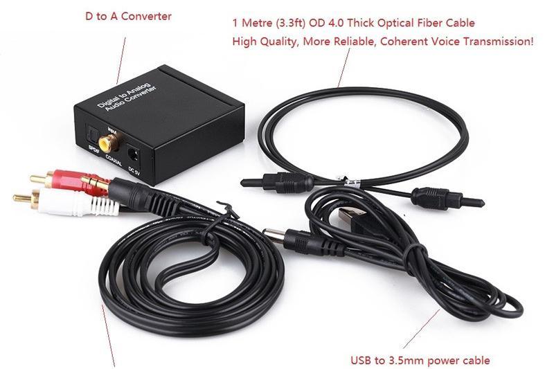 Digital Optical Toslink to RCA Audio Converter - Image 4