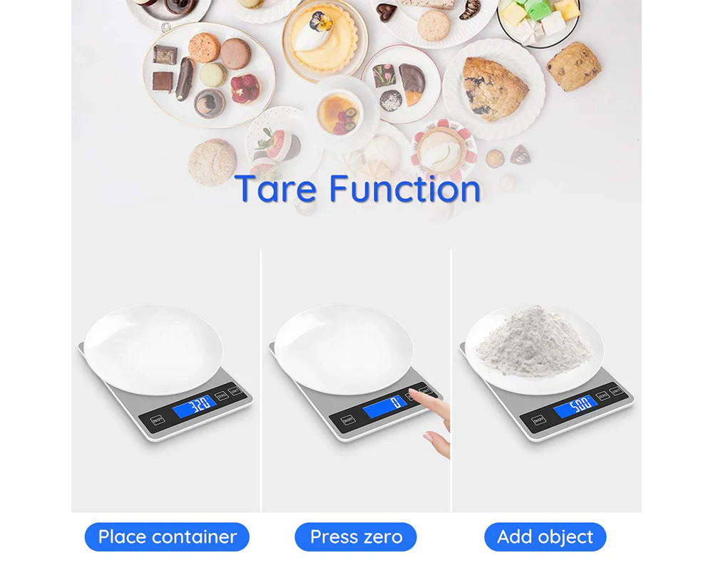 Stainless Steel Kitchen Scale - 5KG - Image 8