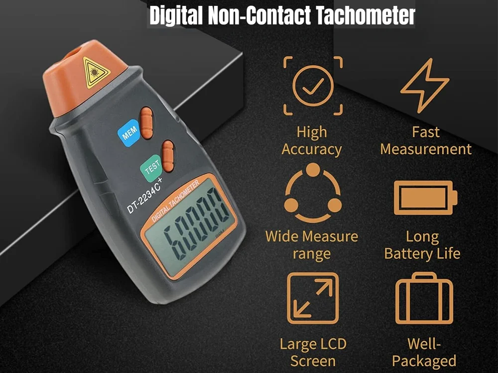 Digital Tachometer Engine digital speedometer - Image 4