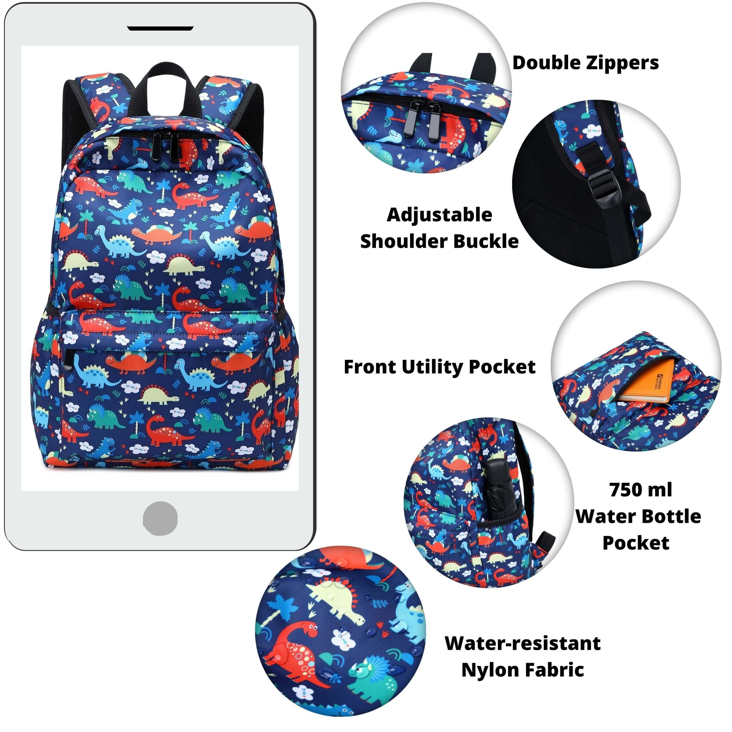 Dinosaur Backpack for Kids & School Bag for Boys - Image 6