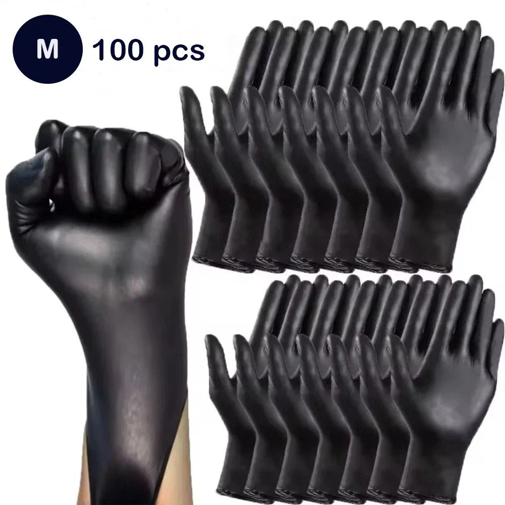 Disposable Nitrile Gloves Medium Size 100pcs - Image 12