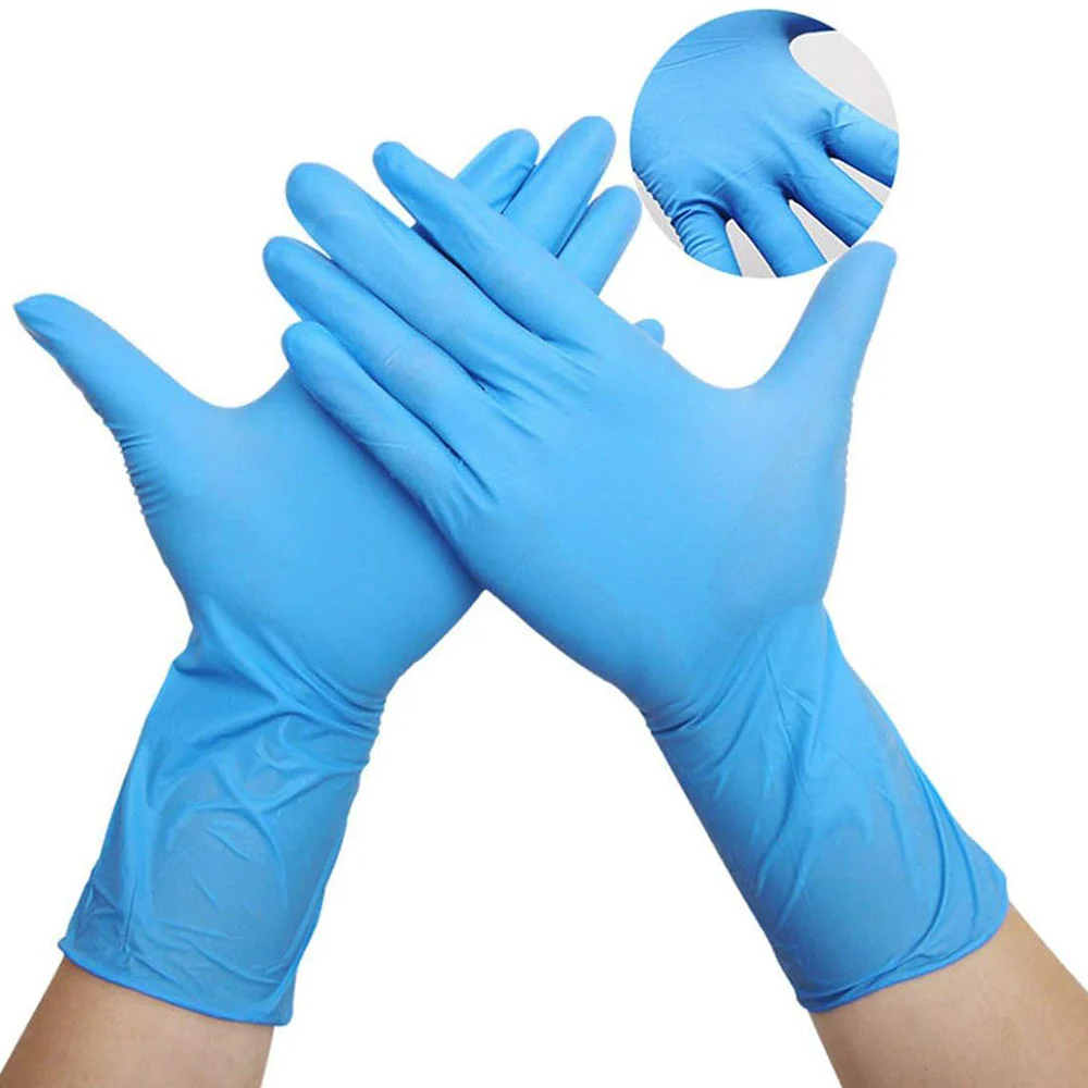 Disposable Nitrile Gloves Medium Size 100pcs - Image 5