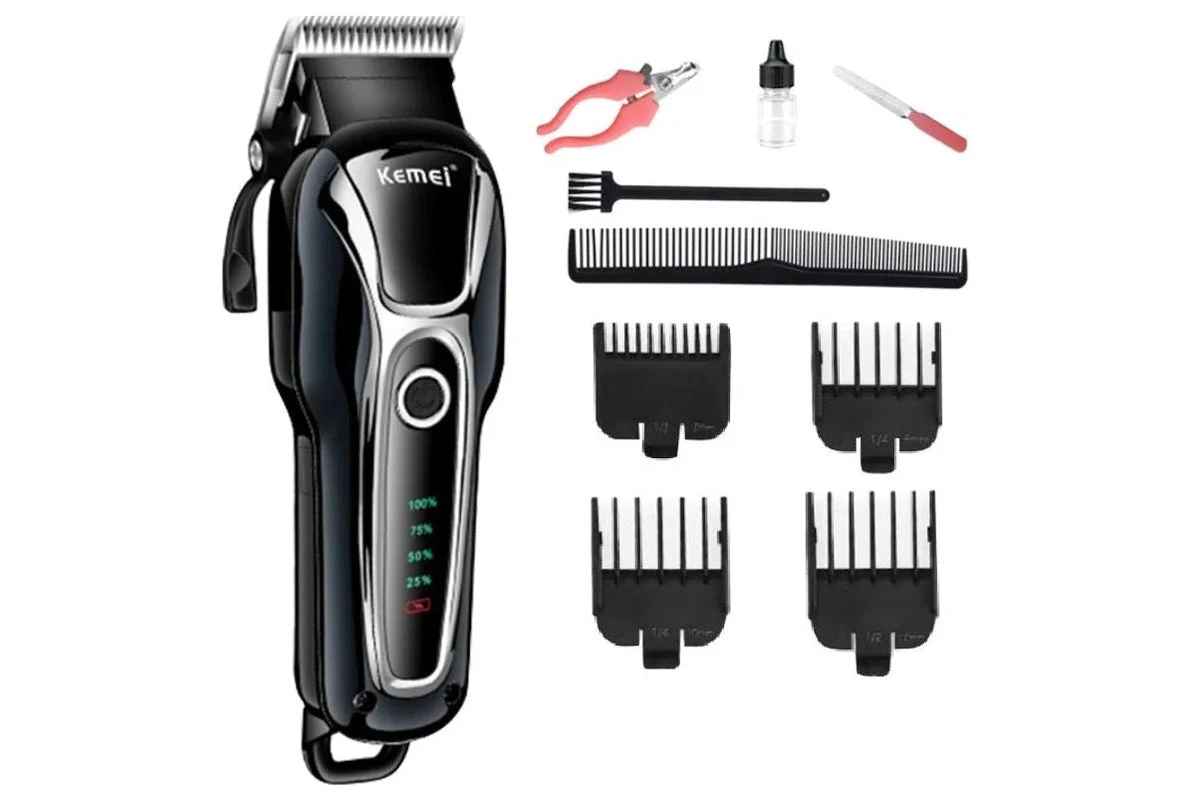 Professional Dog Clipper Pet Dog Trimmer Cordless - Image 3