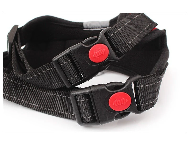 Dog Harness Set Pet Adjustable Chest Strap Walking Collar Vest - Image 6