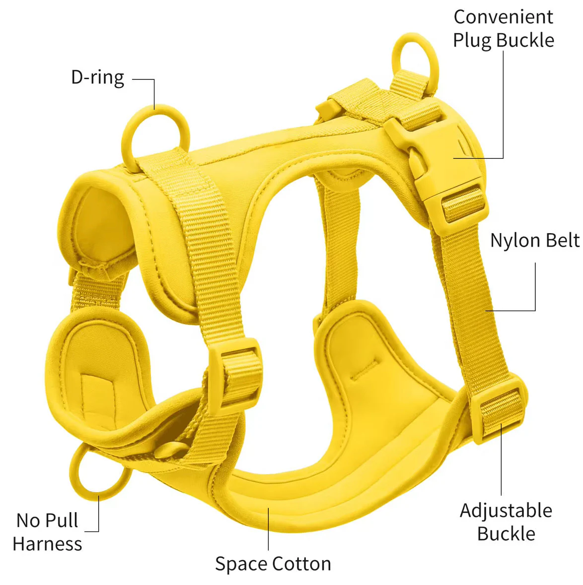 Dog Harness | Yellow - Image 9