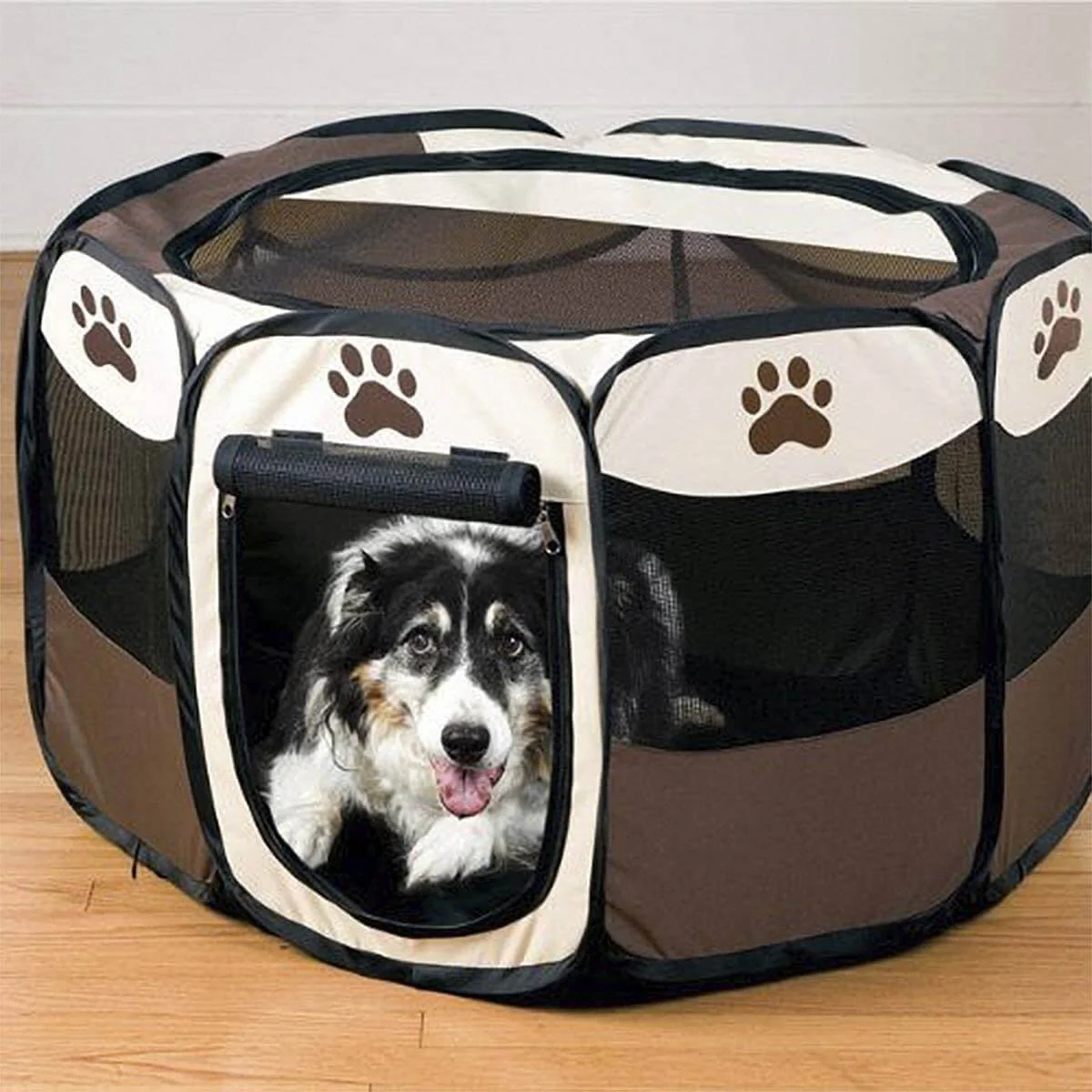Dog Playpen Dog Play Pen Foldable Pet Playpen Tent Cage Crate - Image 4