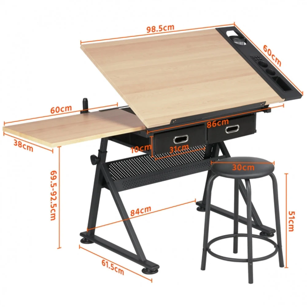 Drafting Table/Stool - Image 4