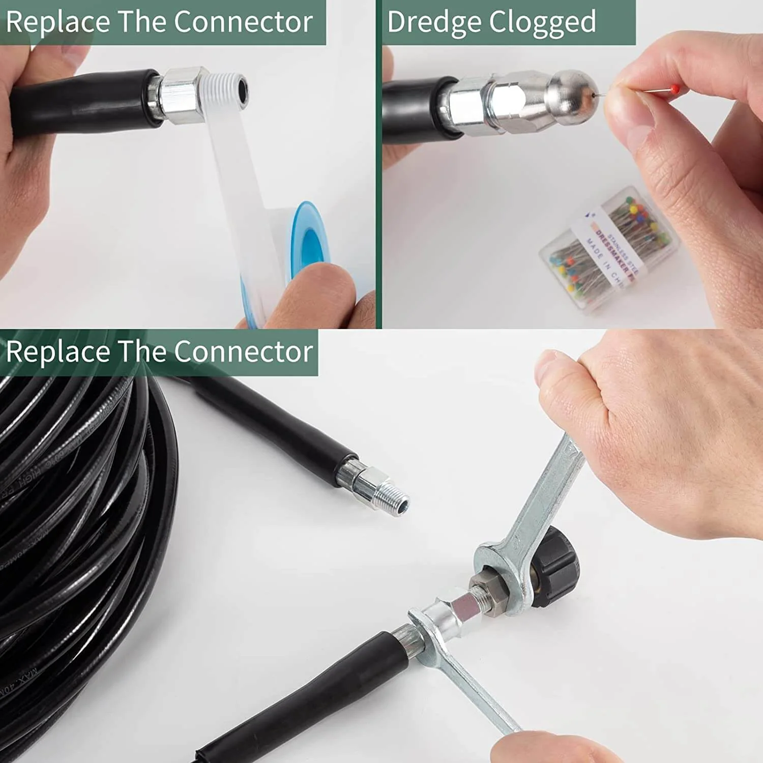 Drain/Pipe Cleaning Kit 15m - Image 6
