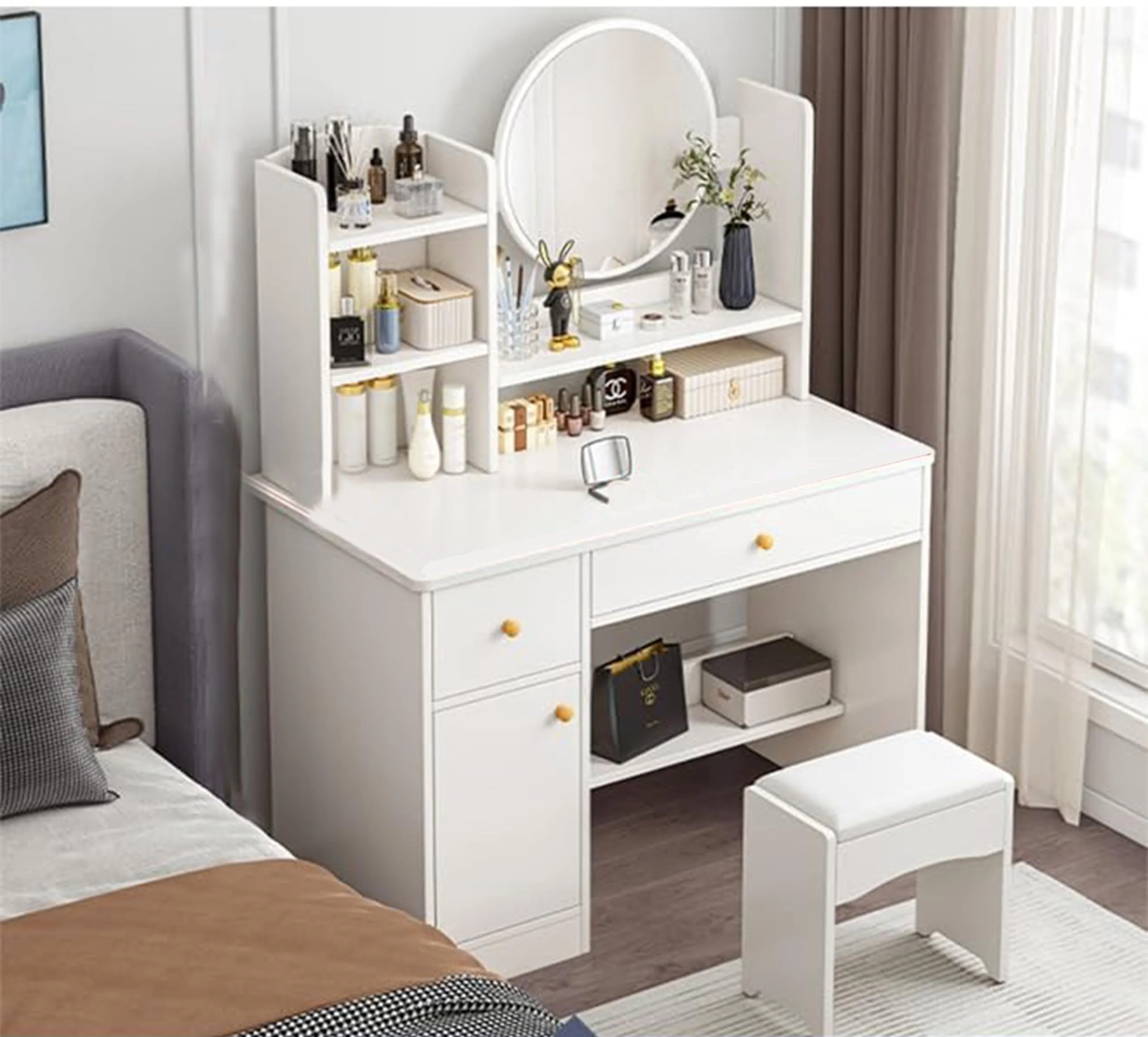 Dressing table with LED Mirror - Image 13