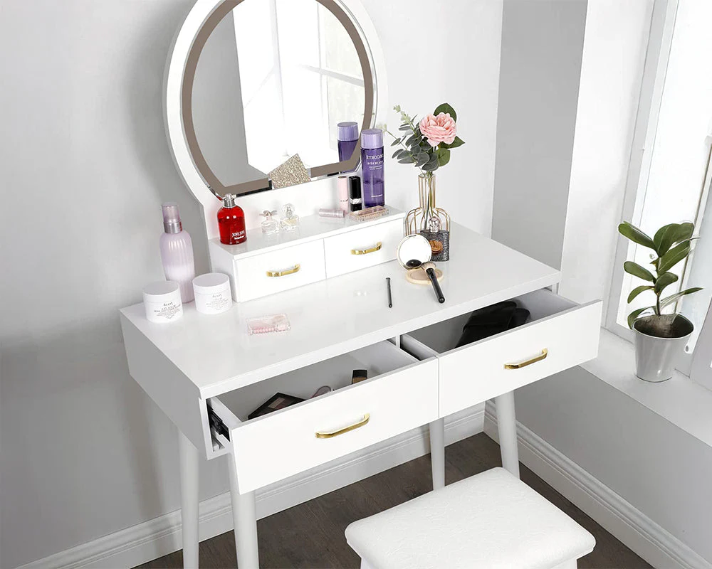 Dressing Table with Mirror - Image 5