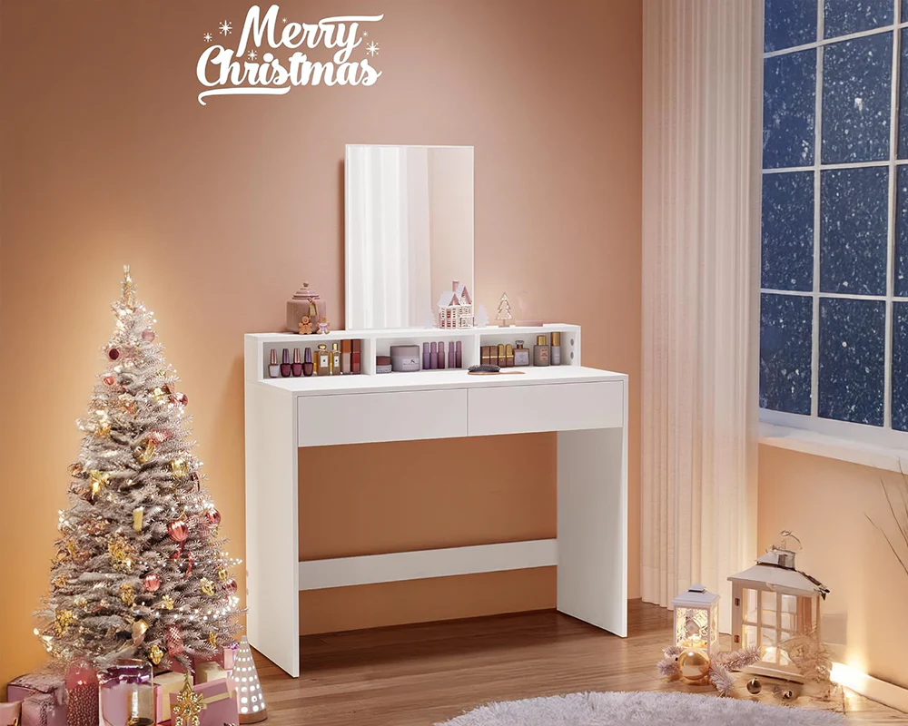 Dressing Table with Mirror - Image 10