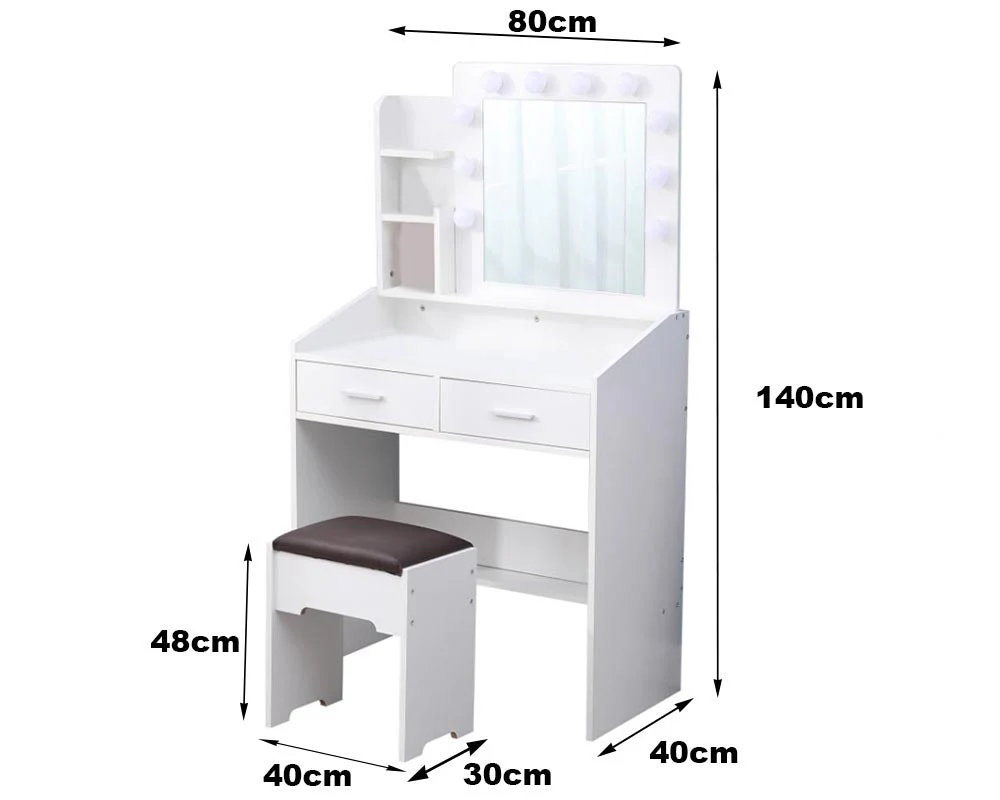 Dressing Table With Mirror - Image 2