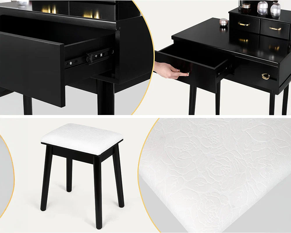 Dressing Table with Mirror - Image 5